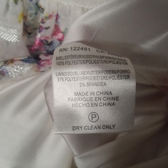 Anthropologie Maeve Peony Garden Dress Floral Fit & Flare Midi Length Size 10 - Picture 11 of 11